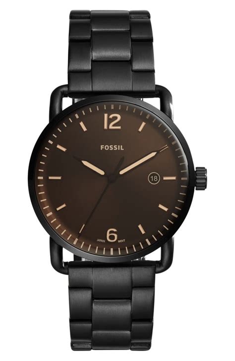 fossil commuter 42mm watch
